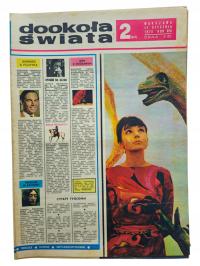 52x Dookoła Świata Cały Rocznik 1970 Czasopismo Tygodnik Numery 1-52