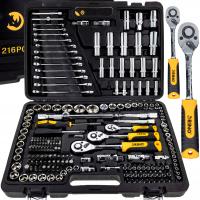 Zestaw kluczy nasadowych Rino WRSET-216 (216 elementów)