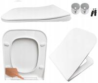 Сиденье для унитаза с медленным сиденьем, универсальные прямоугольные съемные петли met