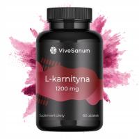 L-karnityna 1200 mg - Spalacz i redukcja tłuszczu, lepszy metabolizm