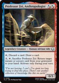 MtG: Professor Zei, Anthropologist (TLA)