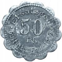 Stettin-Szczecin-NOTGELD - 50 Pfennig 1920-цинк-состояние !