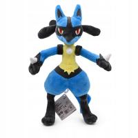 Original Pokemon Riolu Lucario Plush Puppet Decoration Cartoon Stuffed Doll