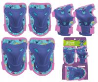 OCHRANIACZE NA ROLKI ROWEROWE NA ŁOKCIE KOLANA NADGARSTKI DLA DZIECI STITCH