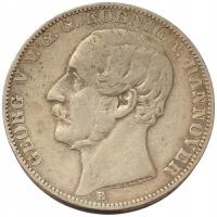 49335. Niemcy, Hanower - 1 vereinsthaler - 1859r. - Ag (18,36g/34mm)