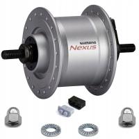 Передняя ступица с динамиком Shimano NEXUS DH-C3000 - 1N 28H-серебристый