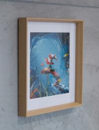 obraz akryl W RAMIE 3D super prezent ŚLUBNY na GWIAZDKĘ pod choinkę święta