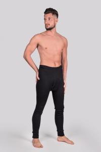 Kalesony męskie - czarne, prążek