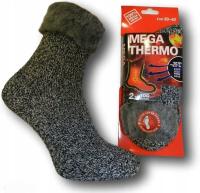 Skarpety Mega termiczne zimowe najcieplejsze ciepłe skarpetki