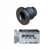 Renault OE 7703075348 сливная пробка масляного поддона