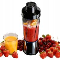 BLENDER KIELICHOWY DO SMOOTHIE KOKTAJLI RĘCZNY Bezprzewodowy USB PRZENOŚNY