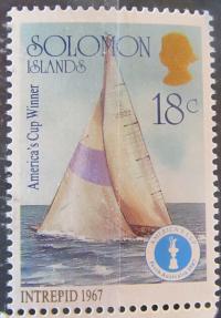 W-py Salomona kolonia brytyjska stary znaczek (6/21