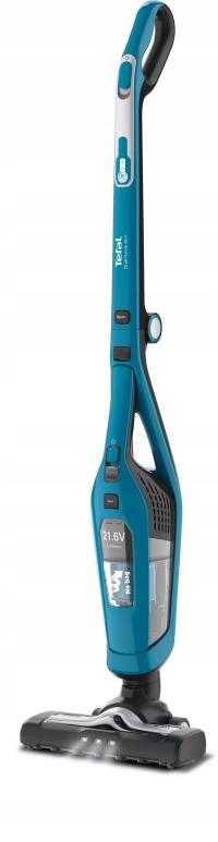 Вертикальный пылесос Tefal Dual Force ty6751 синий