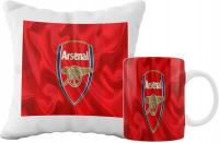 ZESTAW KUBEK I PODUSZKA ARSENAL PIŁKA POMYSŁ NA PREZENT RÓŻNE GRAFIKI