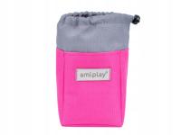 amiplay сумка для деликатесов Samba розовая