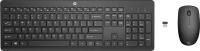 Беспроводная клавиатура и мышь HP 235 Black