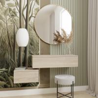 Szafka nocna AVA 30 cm Dąb Sonoma mały pokój stolik