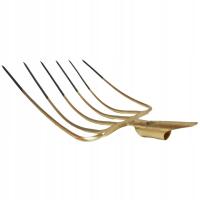 Вилки 6 зубцов золотые для кукурузы 375x330x270