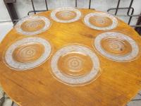 Набор старых тарелок 6 шт.