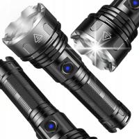 MOCNA LATARKA TAKTYCZNA LED XP90 ZOOM CREE SZPERACZ WOJSKOWA AKUMULATOROWA