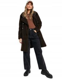 QED LONDON KOŻUCH DAMSKI CZARNY PROSTY 44 1VXK