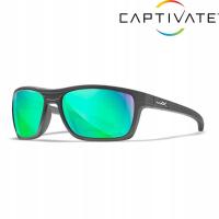 Okulary sportowe Wiley X KINGPIN Captivate Green Mirror Matte Graphite