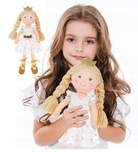 Тряпичная кукла тряпичная кукла мягкая кукла золотая принцесса Лилия 38 см