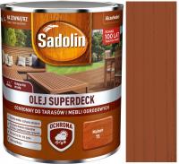 SADOLIN OLEJ SUPERDECK DO TARASÓW 0,75L MAHOŃ