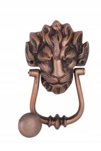 OZDOBNA KOŁATKA do drzwi GŁOWA LWA