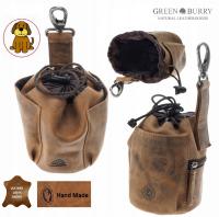 SASZETKA DO PASKA WORECZEK DLA PSA SKÓRA VINTAGE GREENBURRY 1604-25
