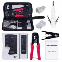 Сетевой комплект Neku RJ45 6 el. тестер, обжимной инструмент, пресс-подборщик