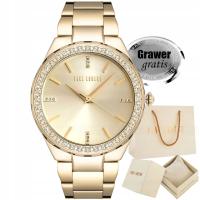 Женские часы Paul Lorens CARMEN злотый-стразы элегантный с гравировкой