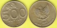 INDONEZJA 500 Rupiah 1997 r.