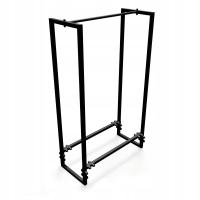 Шкаф корзина для дров камин металл сталь открытый чердак