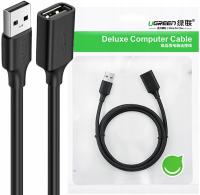 Ugreen kabel przewód przejściówka USB (żeński) - USB (męski) 2m czarny