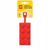 Подвеска LEGO для багажа красный блок 52002