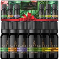 Набор из 6 натуральных эфирных масел 100% для ароматерапии камина