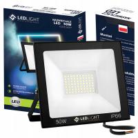 Галогенная светодиодная лампа 50 Вт, прожектор 6500K, тонкая наружная конструкция