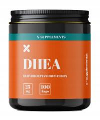 DHEA 25 mg + Cytrynian Magnezu 175 mg kapsułki HPMC 100 sztuk