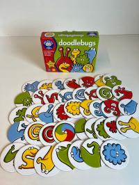 Gra angielska DOODLEBUGS -1 ekstra jakość Orchard Toys