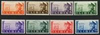 Libia** Mi. 116-23 Hitler i Mussolini (Mi. 22€)