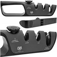 OSTRZAŁKA DO NOŻY KUCHENNYCH NOŻYCZEK OSEŁKA 3w1 REGULACJA KĄTA 14°–24°