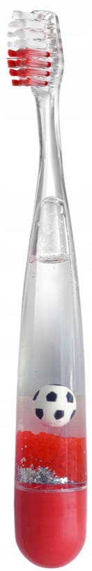 Dr Scott Szczoteczka do mycia zębów z minutnikiem CZERWONA PIŁKA 1 szt.