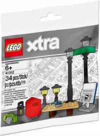 LEGO 40312 City Xtra уличные фонари новые