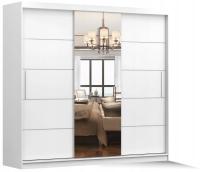 Шкаф раздвижной ASTRA 230 зеркало полки бар большой цвета Производитель хит