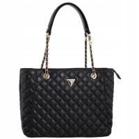 Damska Torebka Guess Giully II Large Tote HWQG96 73240 Black Czarna