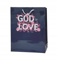 Torba prezentowa GOD IS LOVE 25 x 32 x 8 cm