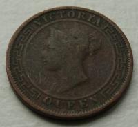 Cejlon - 1 cent 1870 r. - Wiktoria