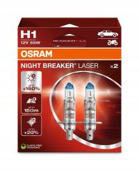 Лампы Osram H1 55 Вт 2 шт.