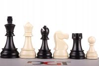 Пластиковые шахматные фигуры DGT, утяжеленные, высота короля 95 мм